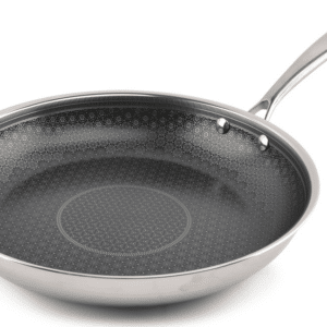 Stegepande Bonbistro Fusion Ø29,5 cm Rustfrit stål PFAS-fri non-stick, sølv, ovnsikker, opvaskemaskineegnet