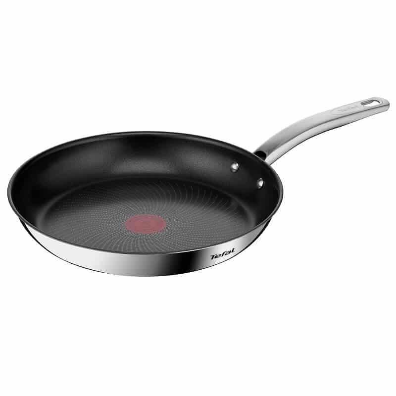 Tefal Intuition stegepande 24 cm i rustfrit stål med belægning